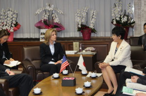 キャロライン・ケネディ駐日米国大使来訪